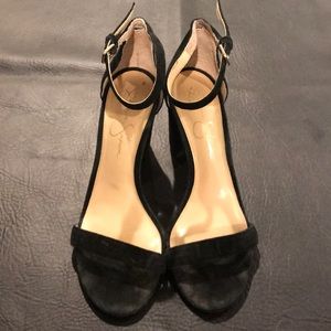 Jessica Simpson black heels
